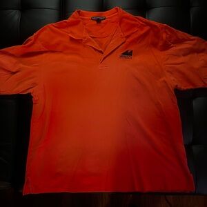 Port Authority Orange Polo Shirt Classic Short Sleeve
